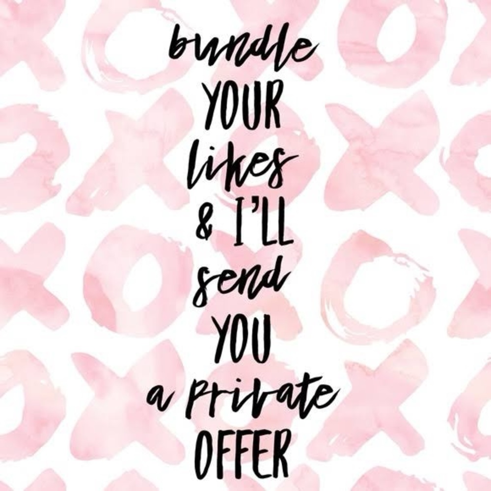 I LOVE BUNDLES AND YOU SAVE ON SHIPPING!!!!